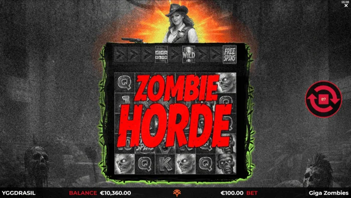 Giga Zombies - орда от зомбита на барабаните